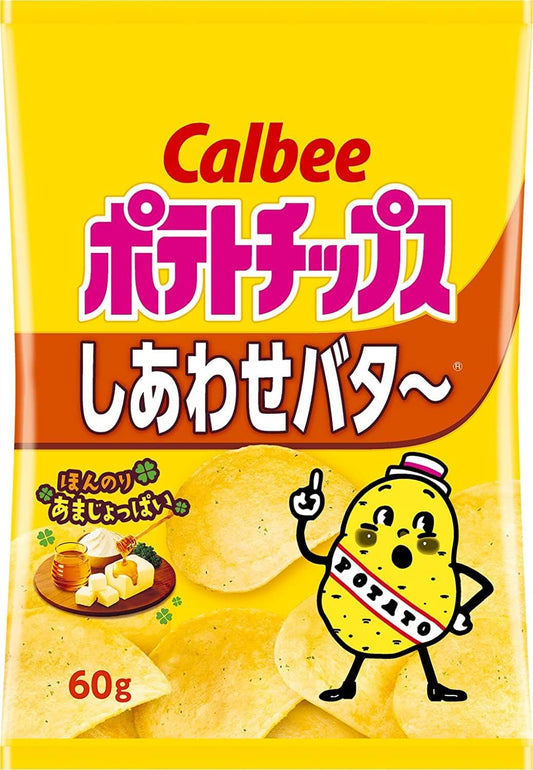 Calbee – Batata Chips “Shiawase Butter”